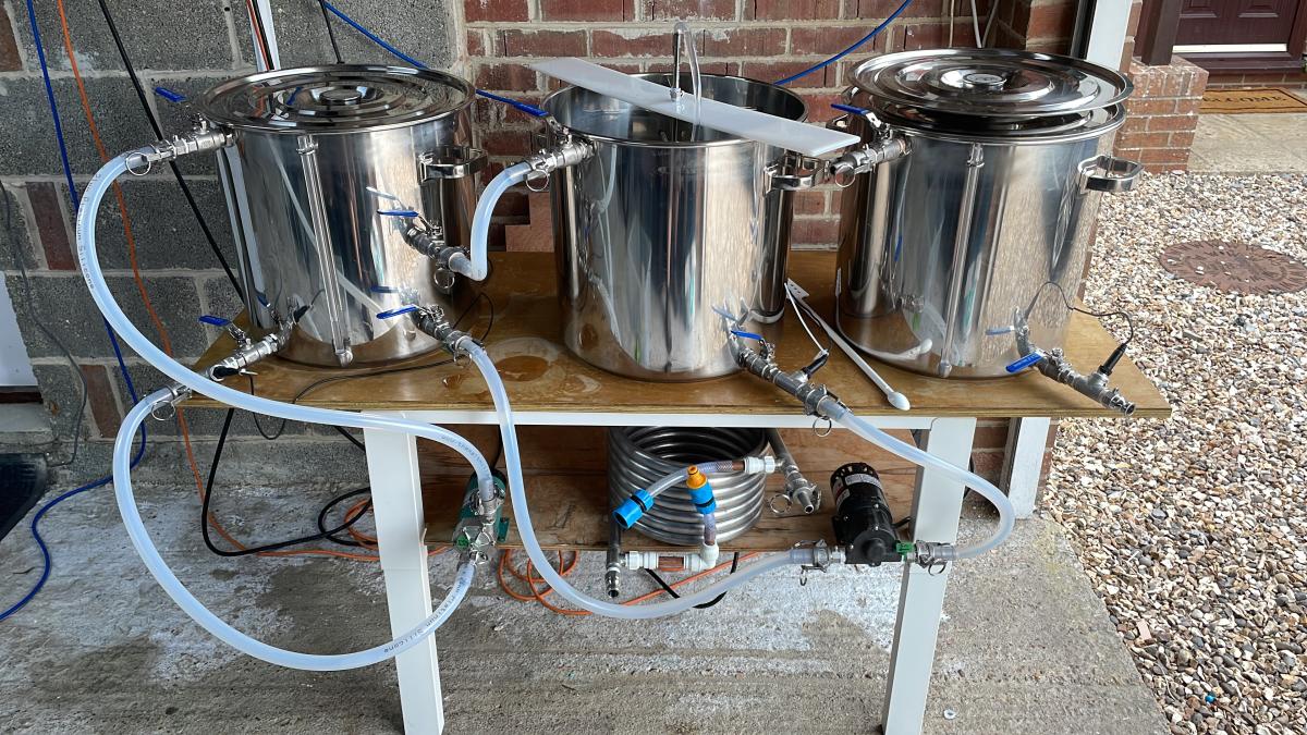 Brewery Build Pt 1 - The Brewstand & Kettles